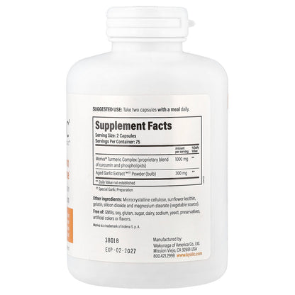 Kyolic, Aged Garlic Extract™, Healthy Inflammation Response , 150 Capsules