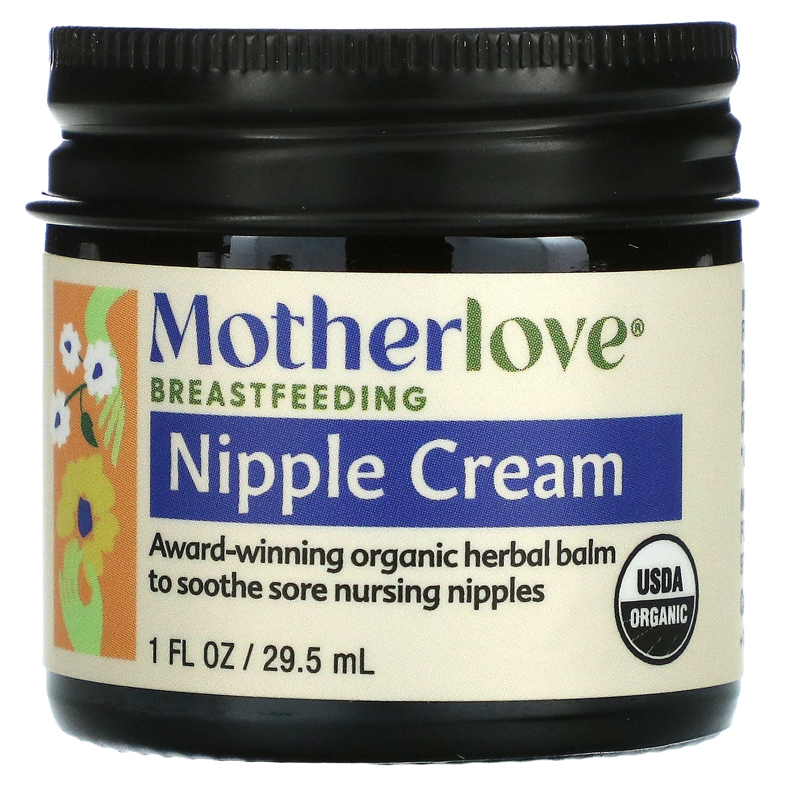 Motherlove, Breastfeeding, Nipple Cream, 1 fl oz (29.5 ml)