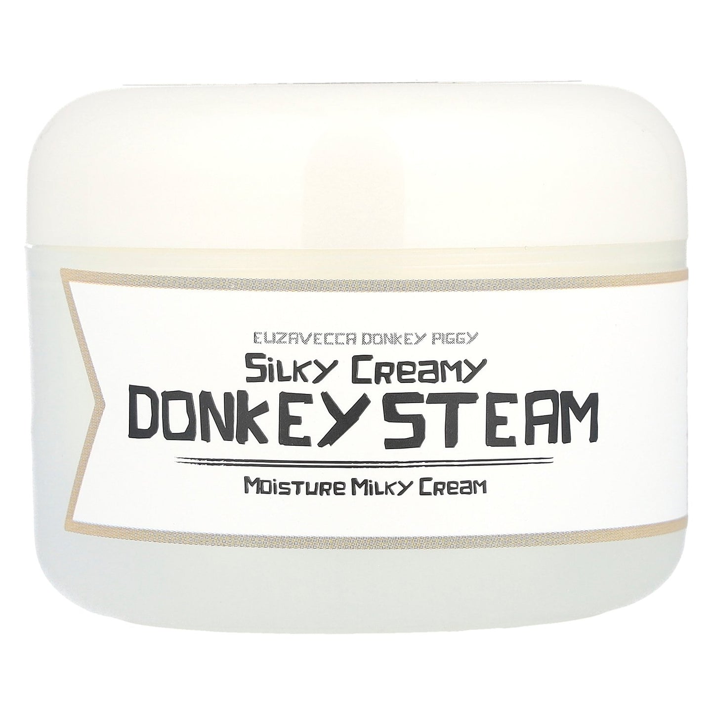 Elizavecca, Donkey Piggy, Silky Creamy Donkey Steam, Moisture Milky Cream, 3.53 oz (100 g)