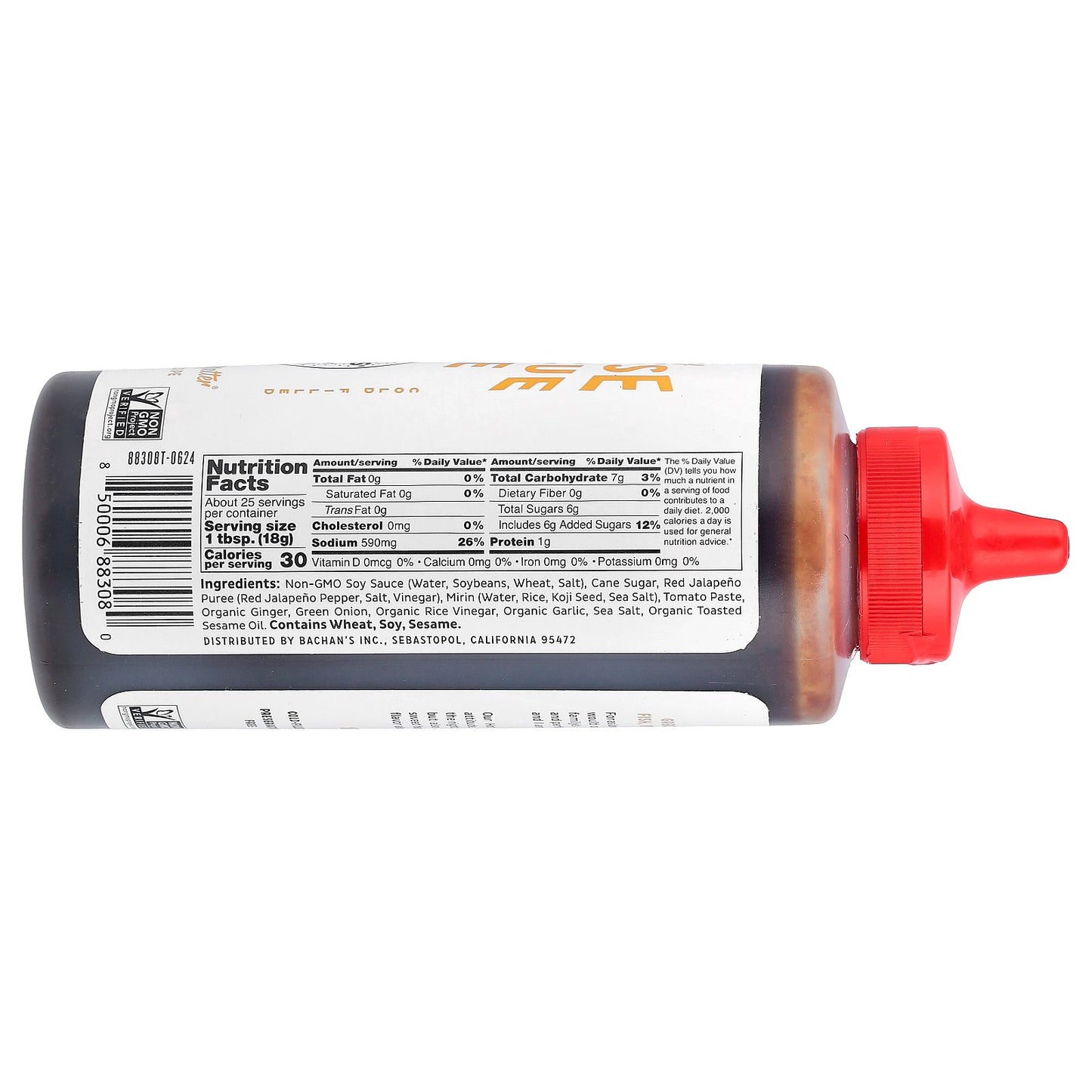 Bachan's, Japanese Barbecue Sauce, Hot & Spicy, 16 oz (454 g)