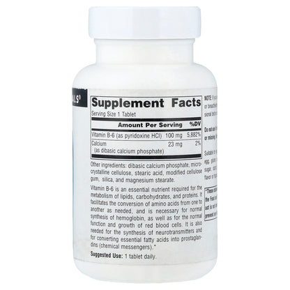 Source Naturals, B-6, 250 Tablets