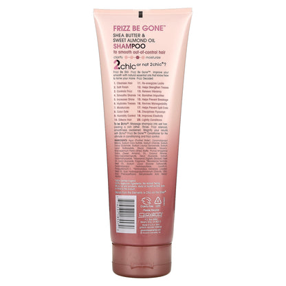 Giovanni, 2chic, Frizz Be Gone Shampoo, Shea Butter + Sweet Almond Oil, 8.5 fl oz (250 ml)