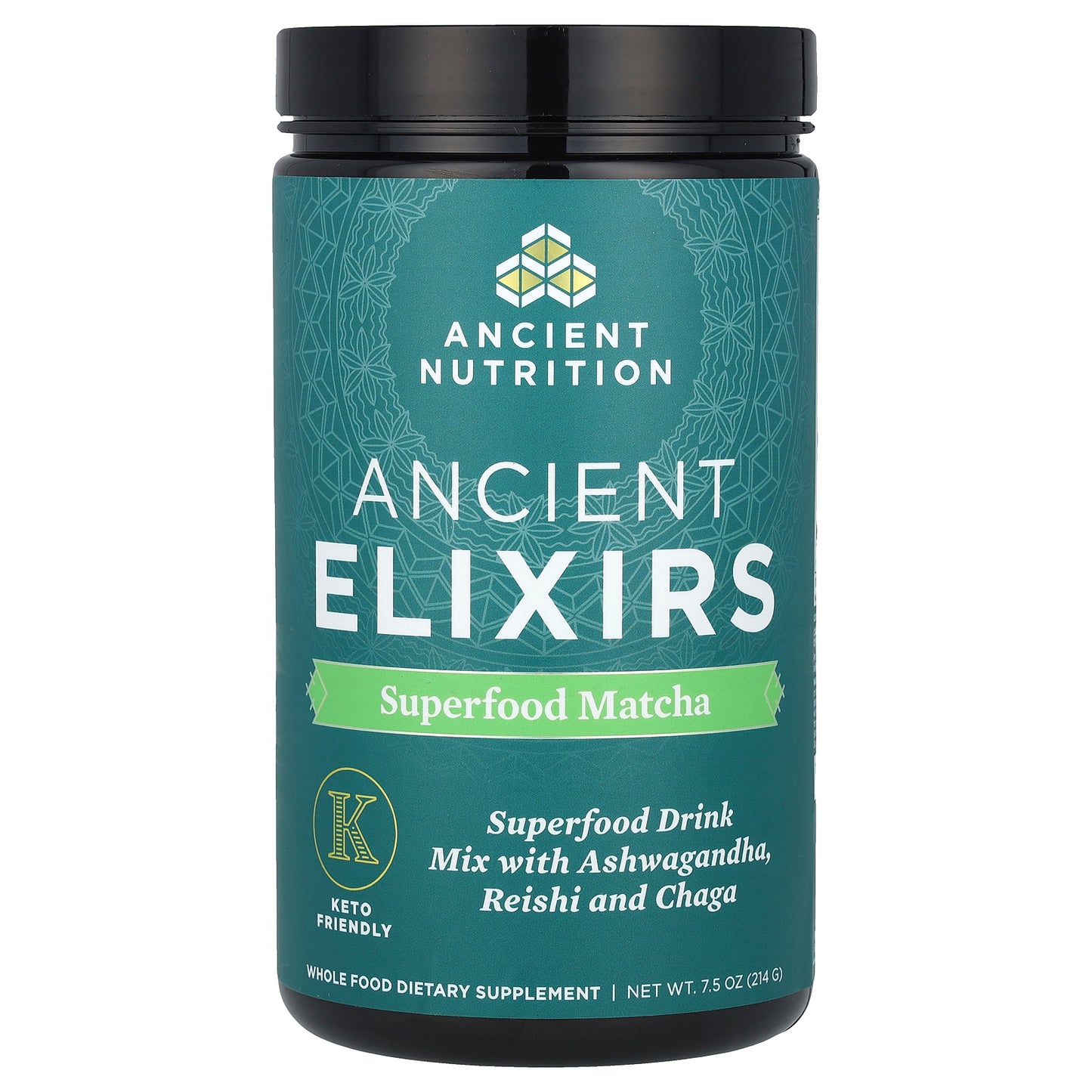 Ancient Nutrition, Ancient Elixirs, Superfood Matcha, 7.5 oz (214 g)