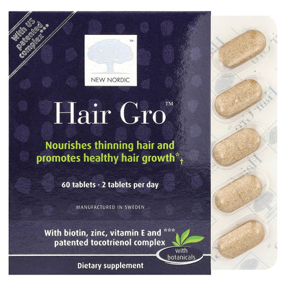 New Nordic, Hair Gro™, 60 Tablets