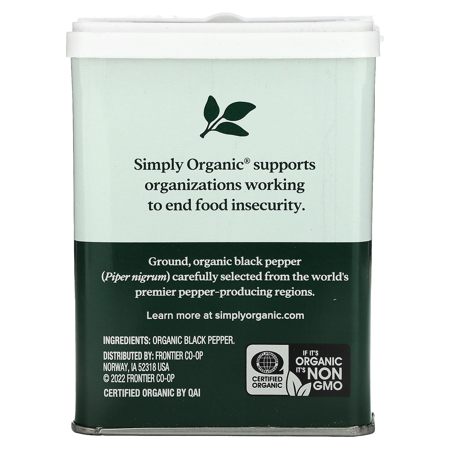 Simply Organic, Black Pepper, 4 oz (113.4 g)