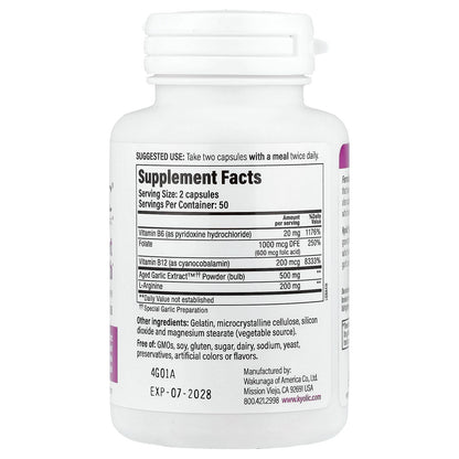 Kyolic, Aged Garlic Extract™, Formula 108, 100 Capsules