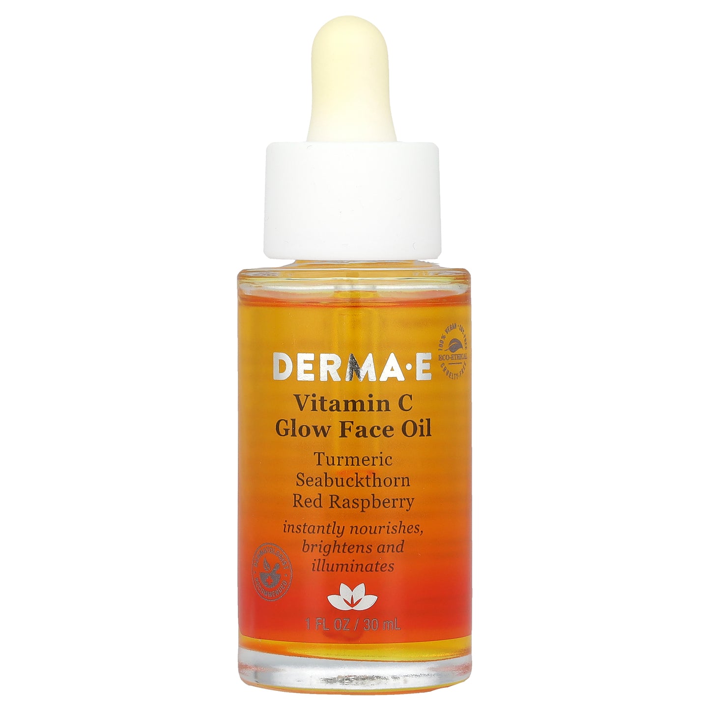 DERMA E, Vitamin C Glow Face Oil, 1 fl oz (30 ml)