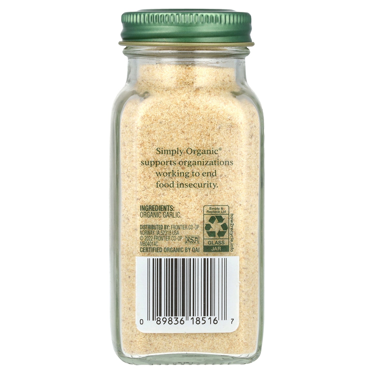 Simply Organic, Garlic Powder, 3.64 oz (103 g)