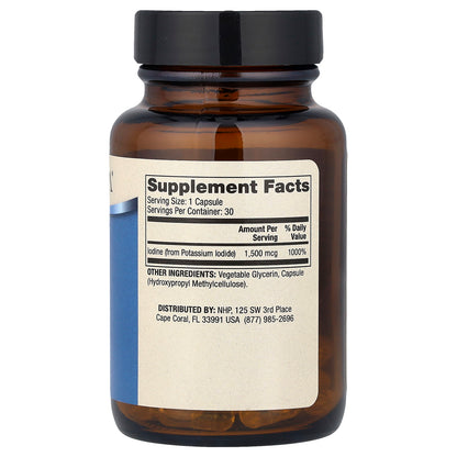 Dr. Mercola, Iodine, 1,500 mcg, 30 Capsules