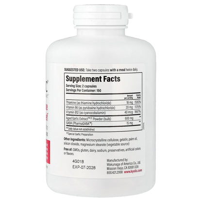 Kyolic, Aged Garlic Extract™, Formula 101, 300 Capsules