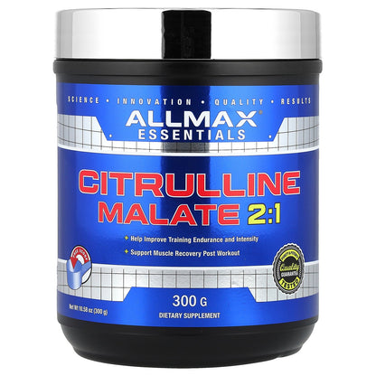 ALLMAX, Essentials, Citrulline Malate 2:1, 10.58 oz (300 g)