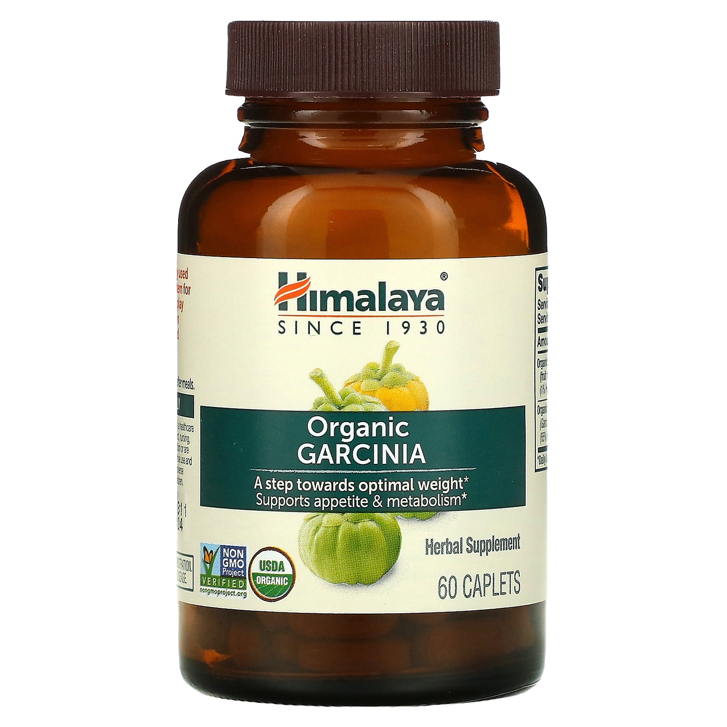 Himalaya, Organic Garcinia, 60 Caplets