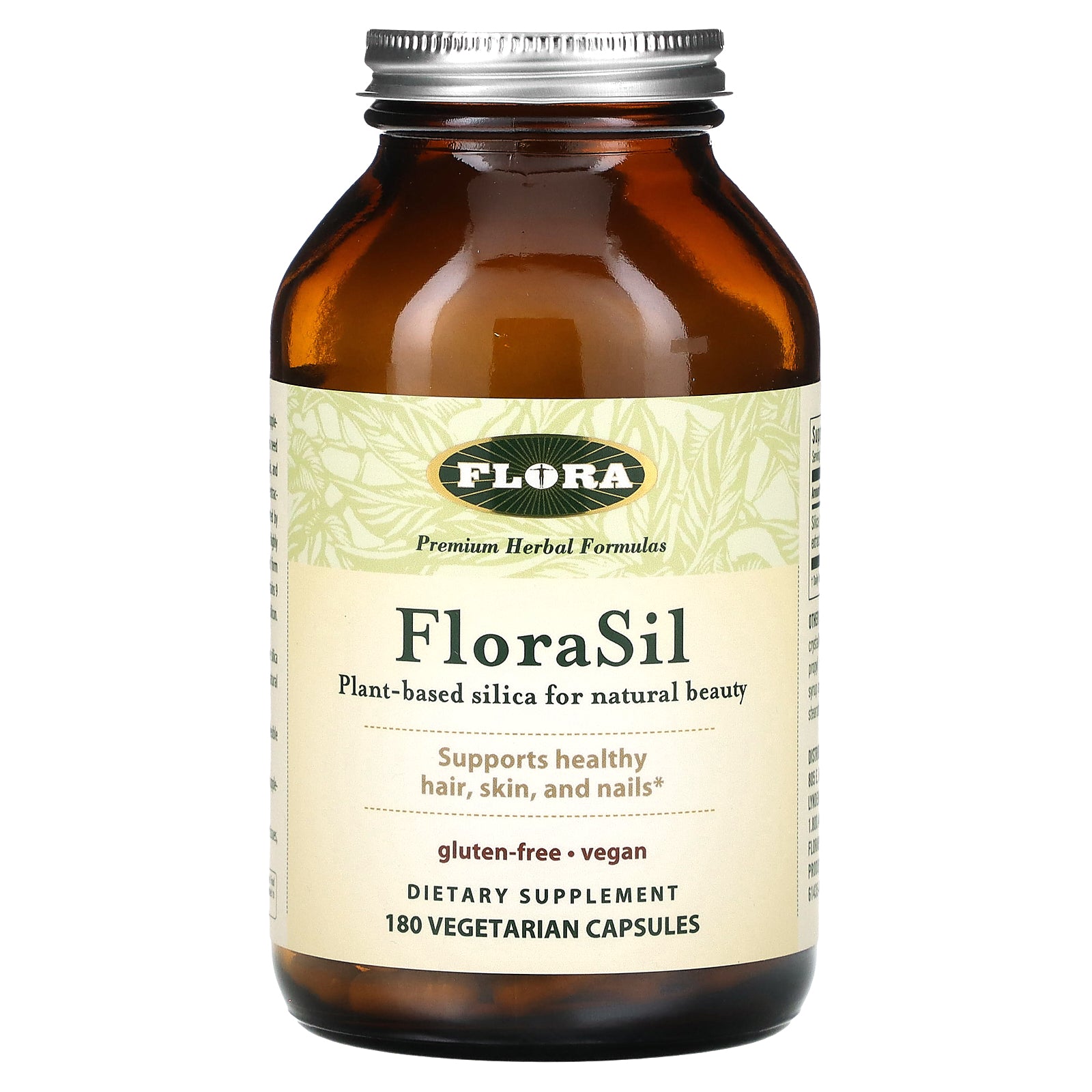 Flora, FloraSil, 180 Vegetarian Capsules