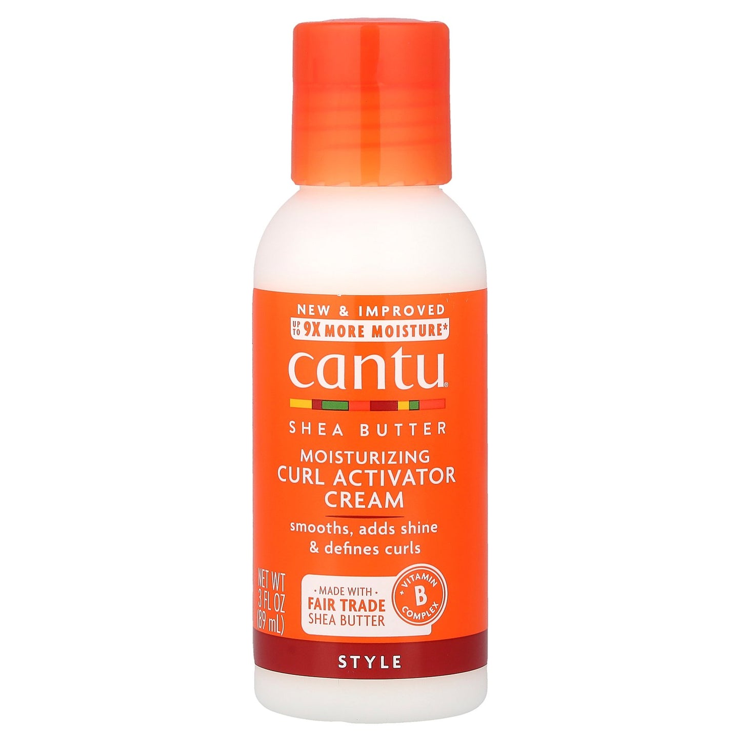 Cantu, Shea Butter, Moisturizing Curl Activator Cream, 3 fl oz (89 ml)