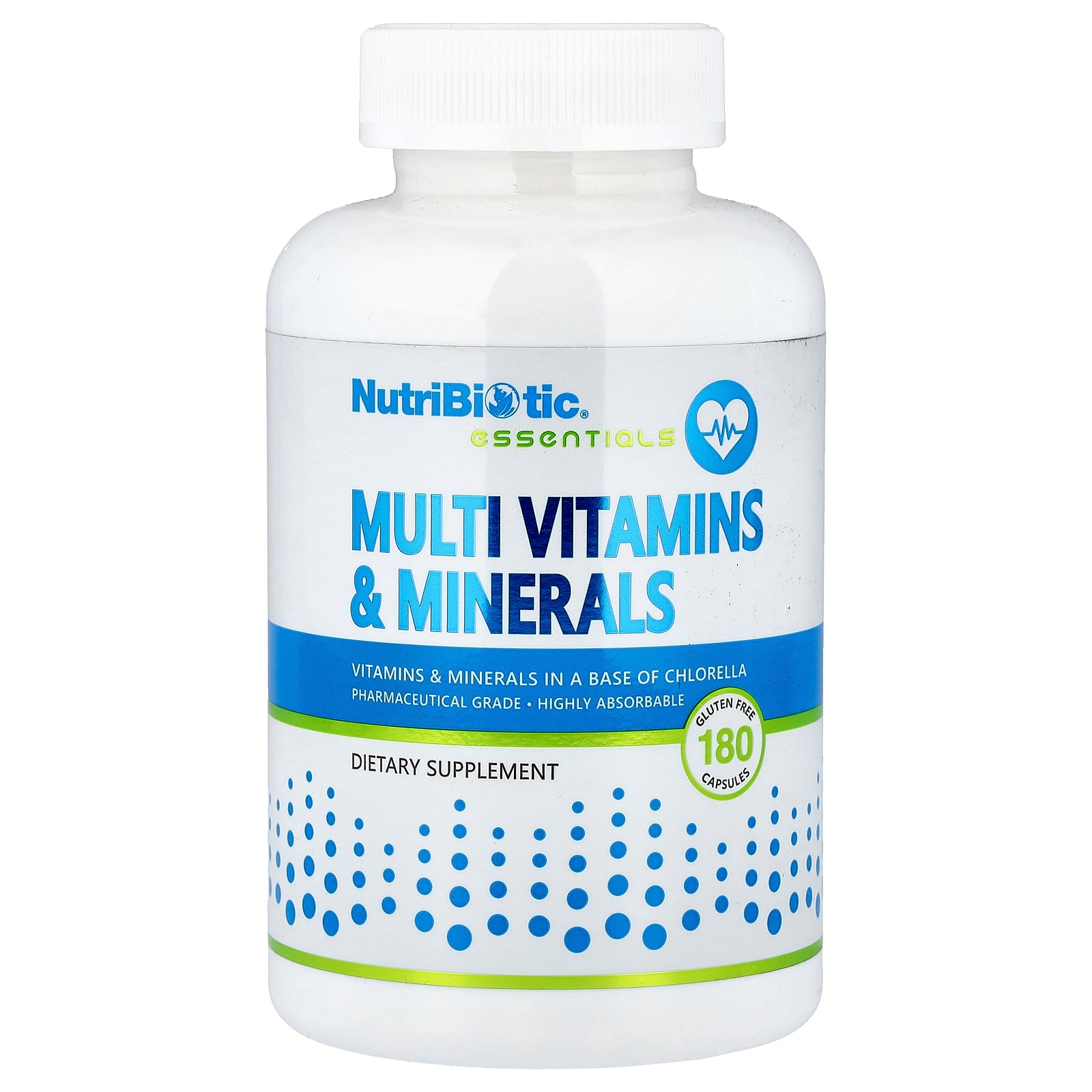 NutriBiotic, Essentials, Multi Vitamins & Minerals , 180 Capsules