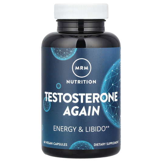 MRM Nutrition, Testosterone Again, 60 Vegan Capsules