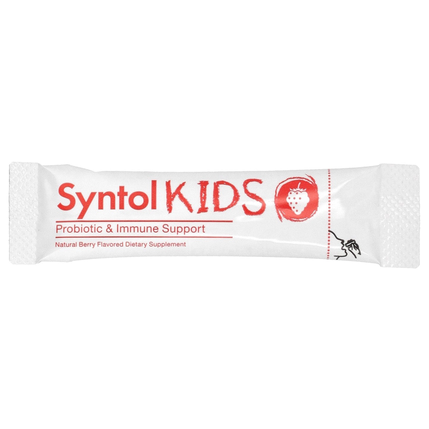 Arthur Andrew Medical, Syntol Kids, Kids Daily Probiotic, Natural Berry, 3 Billion, 30 Single Serve Packets