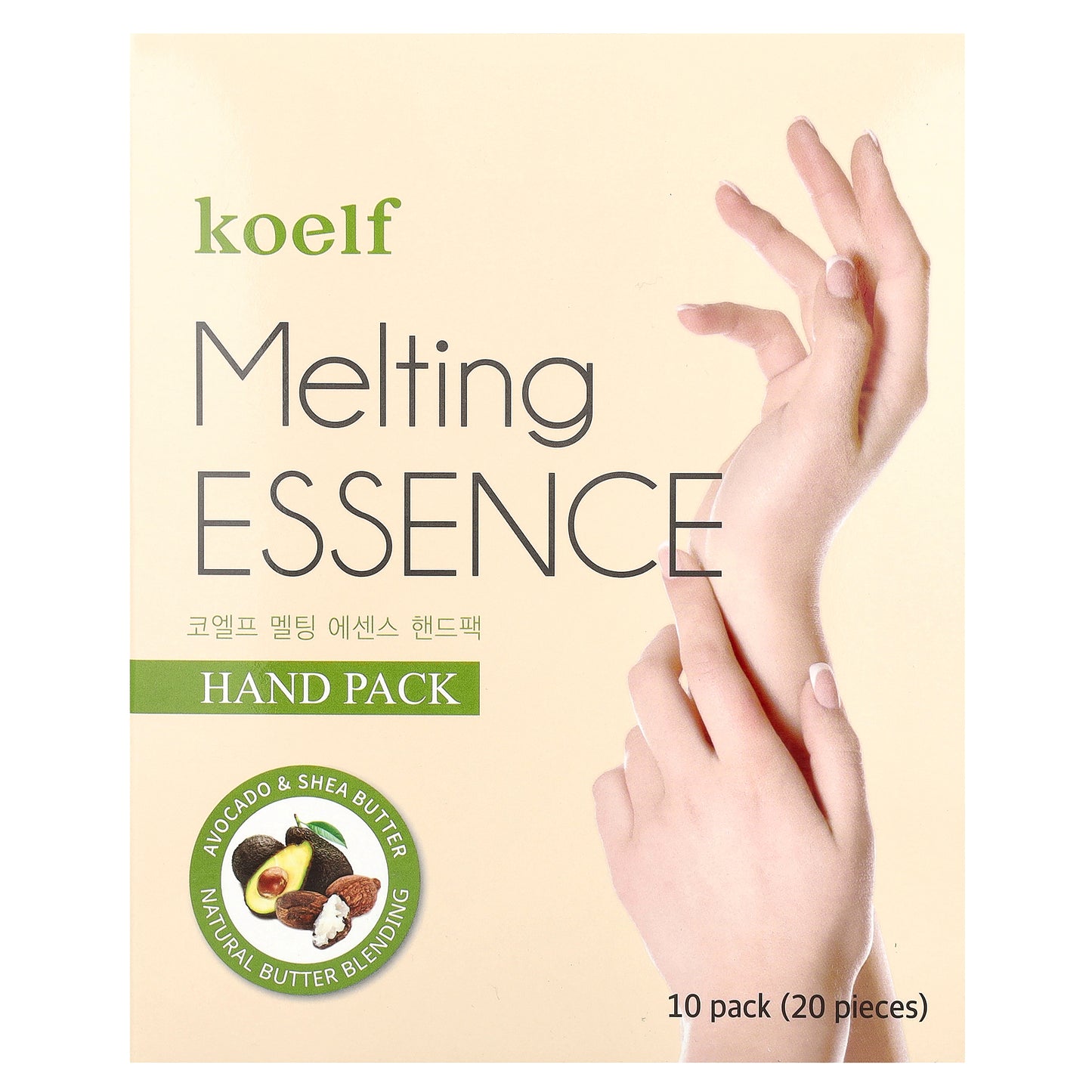 Koelf, Melting Essence Hand Pack, 10 Pairs