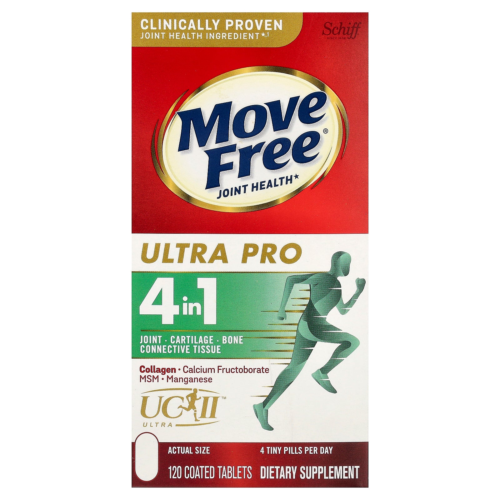 Schiff, Move Free® Joint Health, Ultra Pro, 120 Coated Tablets