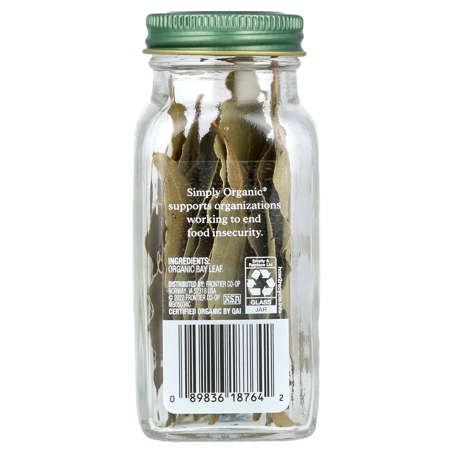 Simply Organic, Bay Leaf, 0.14 oz (4 g)