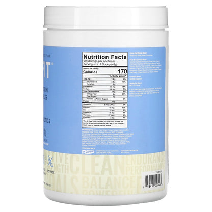 RSP Nutrition, TrueFit, Grass-Fed Whey Protein Shake, Vanilla, 2.11 lbs (960 g)