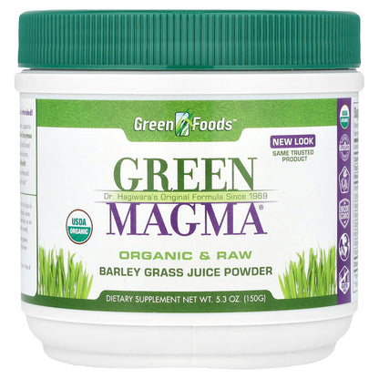 Green Foods, Green Magma®, Barley Grass Juice Powder, 5.3 oz (150 g)