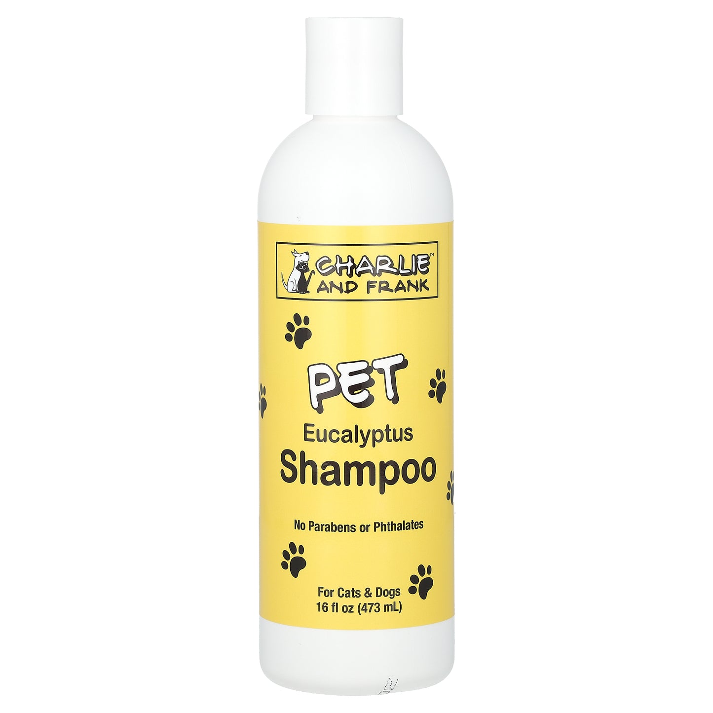 Charlie and Frank, Pet Shampoo, For Cats & Dogs, Eucalyptus, 16 fl oz (473 ml)