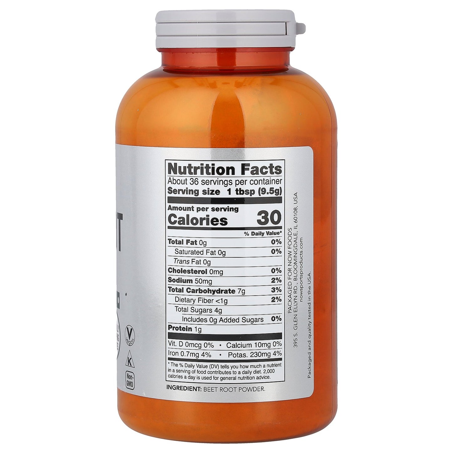 NOW Foods, Sports, Beet Root Powder, 12 oz (340 g)