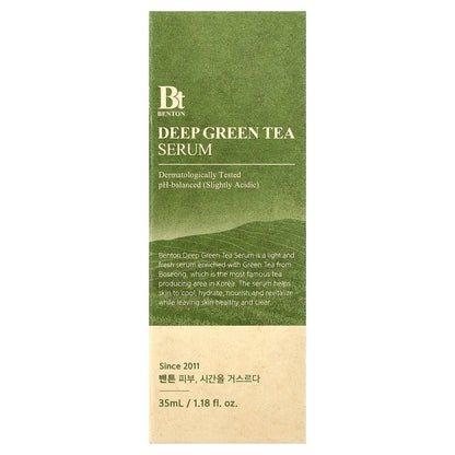 Benton, Deep Green Tea Serum, 1.18 fl oz (35 ml)