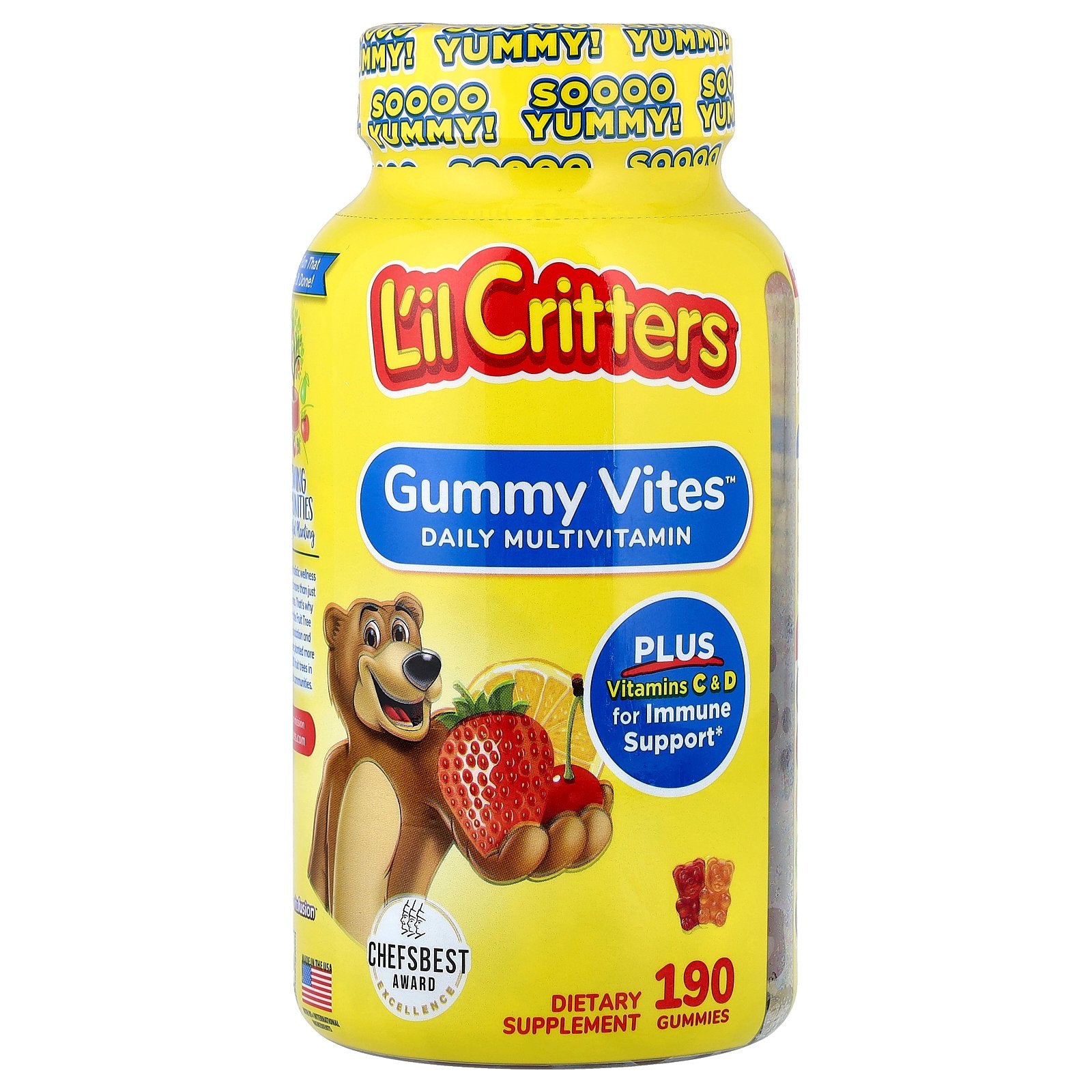 L'il Critters, Gummy Vites™ Daily Multivitamin, 190 Gummies