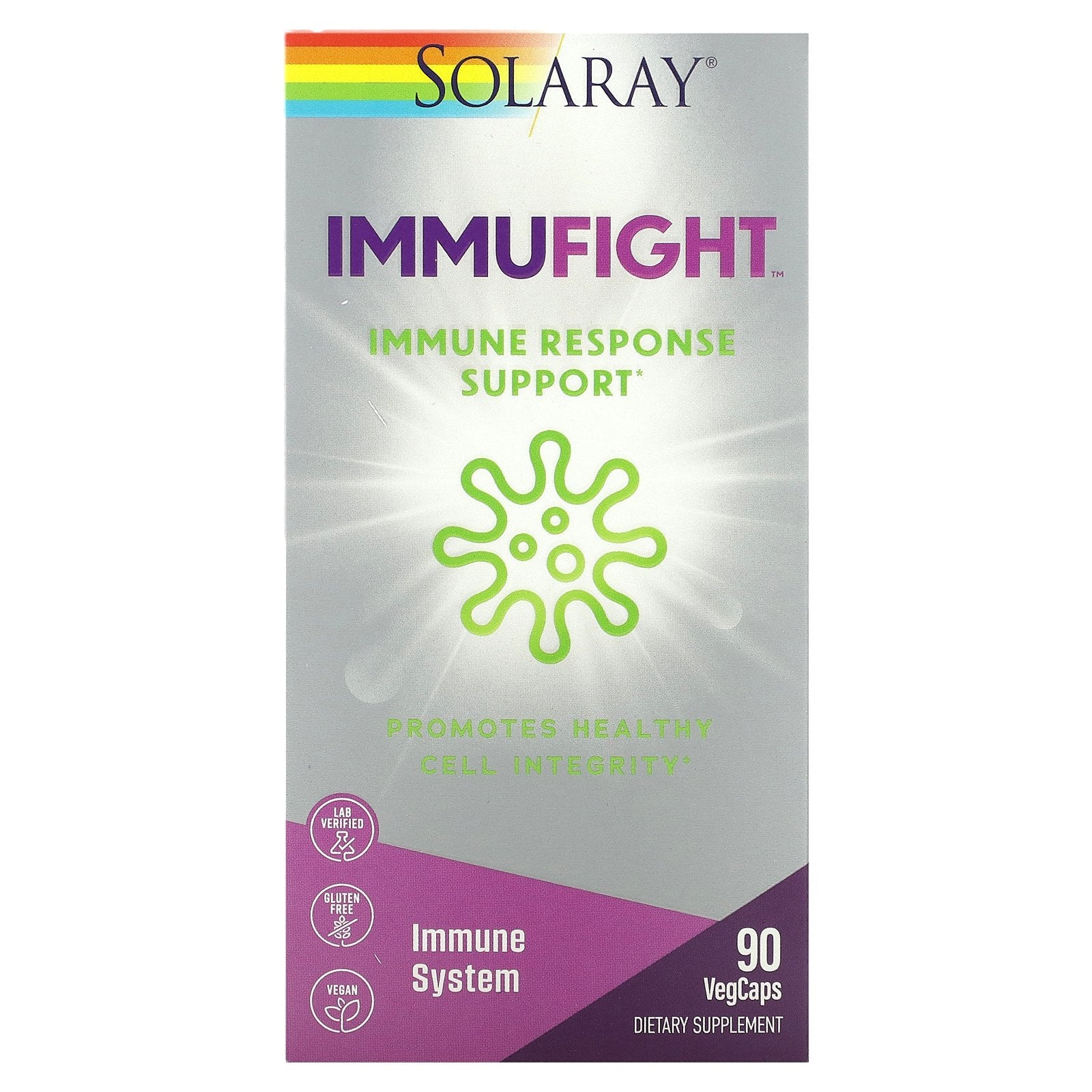 Solaray, ImmuFight, Immune Response Support, 90 VegCaps