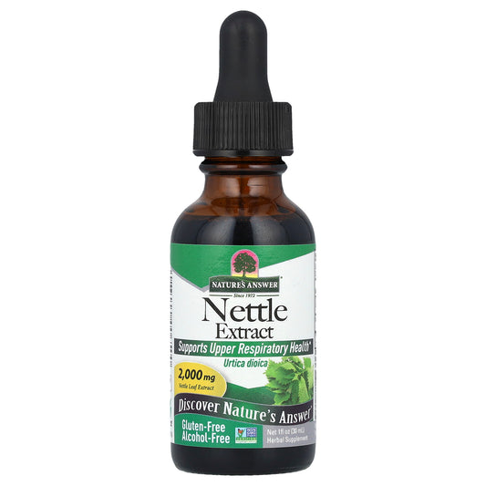 Nature's Answer, Nettle Extract, Alcohol-Free, 2,000 mg, 1 fl oz (30 ml)