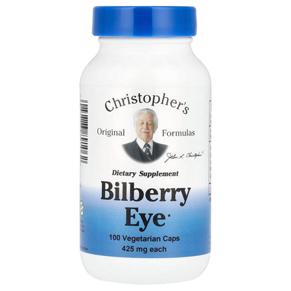 Christopher's Original Formulas, Bilberry Eye, 100 Vegetarian Caps