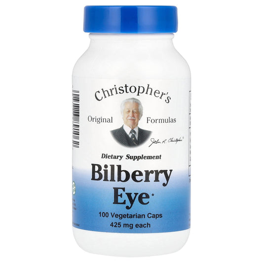 Christopher's Original Formulas, Bilberry Eye, 100 Vegetarian Caps