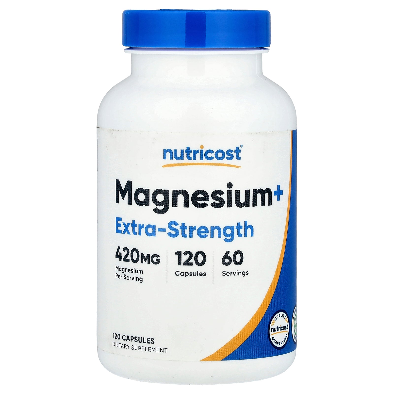 Nutricost, Magnesium+, Extra-Strength, 120 Capsules (210 mg per Capsule)