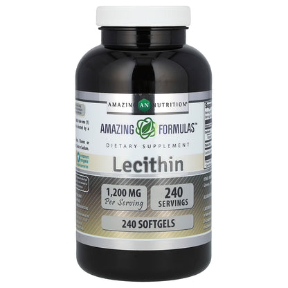 Amazing Nutrition, Lecithin, 1,200 mg, 240 Softgels