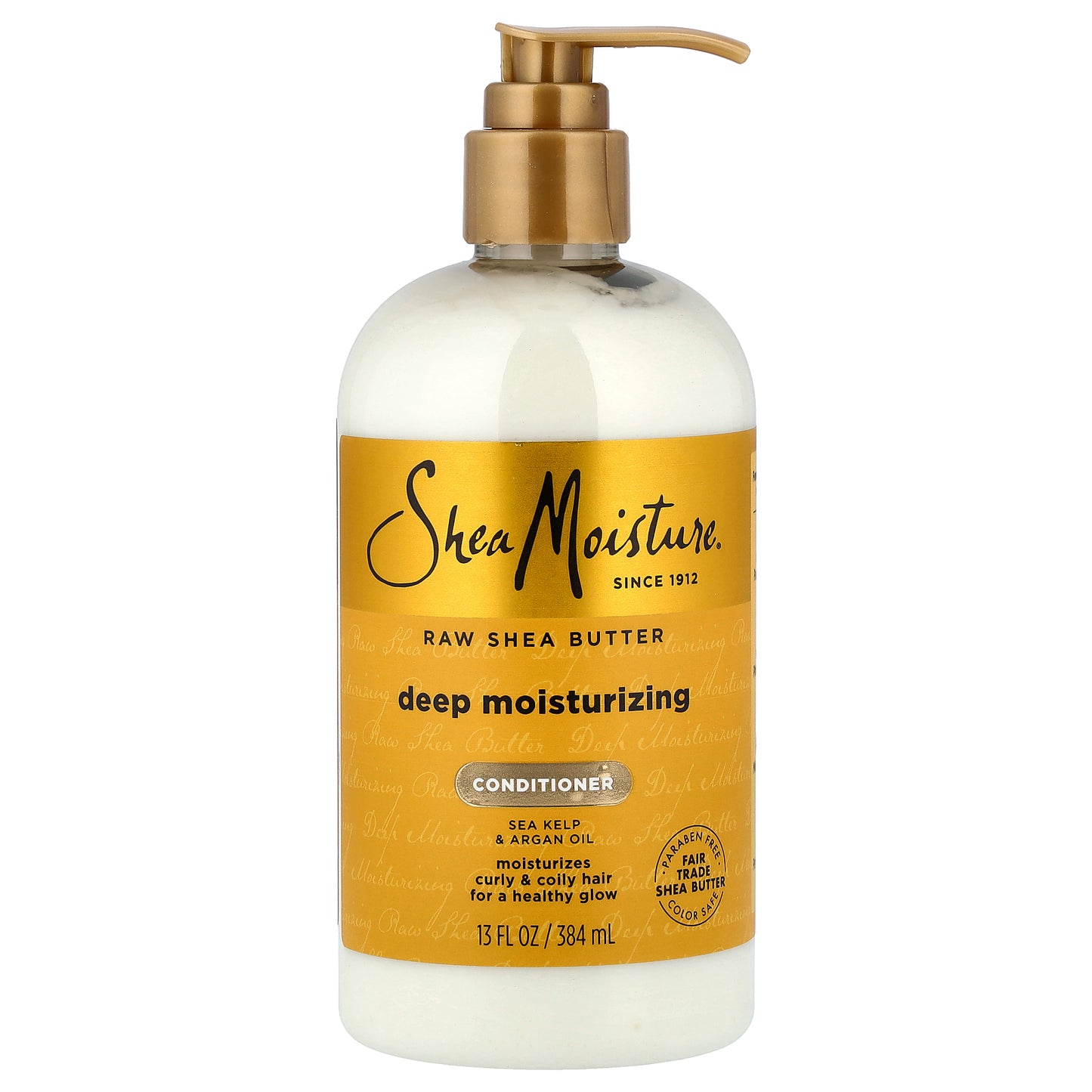 SheaMoisture, Raw Shea Butter, Deep Moisturizing Conditioner, Curly & Coily Hair, 13 fl oz (384 ml)