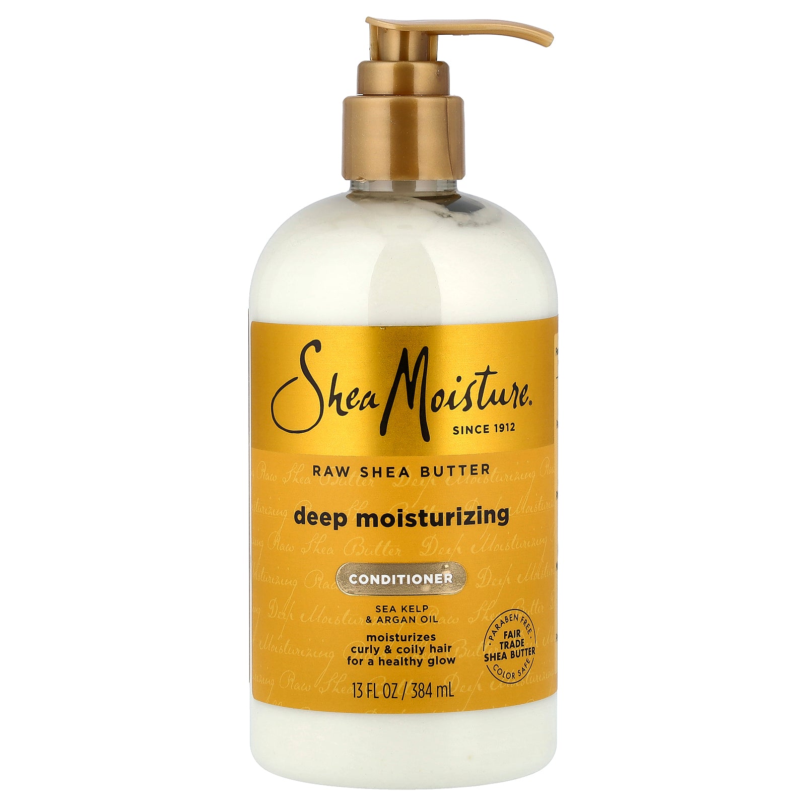 SheaMoisture, Raw Shea Butter, Deep Moisturizing Conditioner, Curly & Coily Hair, 13 fl oz (384 ml)
