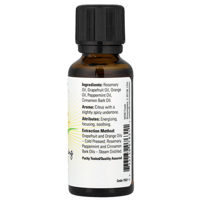 NOW Foods, Essential Oils, Good Morning Sunshine!, 1 fl oz (30 ml)