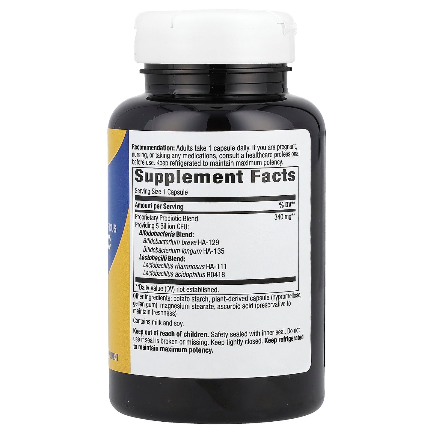 Nature's Way, Primadophilus® Bifidus Probiotic , 5 Billion CFU, 180 Capsules