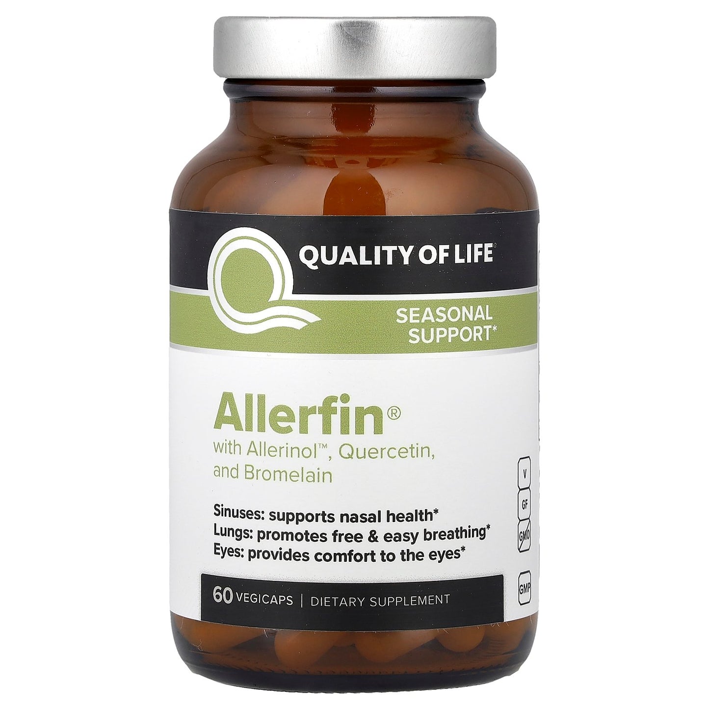 Quality of Life, Allerfin®, 60 Vegicaps