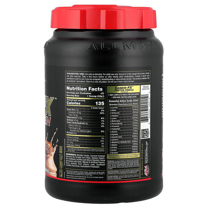 ALLMAX, Casein-FX™, 100% Casein Micellar Source Protein, Chocolate, 2 lbs (907 g)
