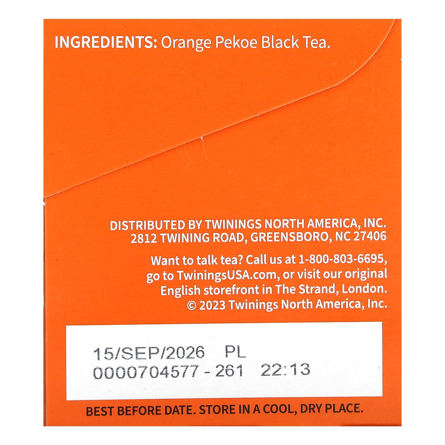 Twinings, Pure Black Tea, Ceylon , 20 Tea Bags, 1.41 oz (40 g)