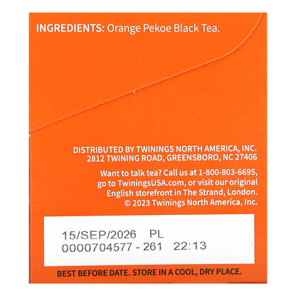 Twinings, Pure Black Tea, Ceylon , 20 Tea Bags, 1.41 oz (40 g)