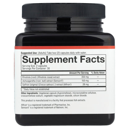 Youtheory, Saffron, 60 Vegetarian Capsules