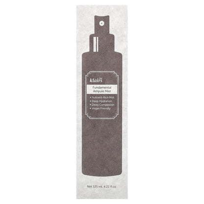 Dear, Klairs, Fundamental Ampule Mist, 4.22 fl oz (125 ml)
