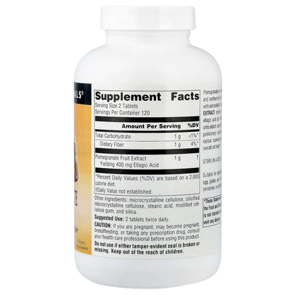 Source Naturals, Pomegranate Extract, 500 mg, 240 Tablets