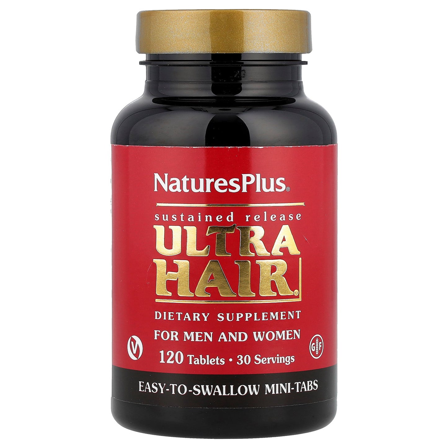 NaturesPlus, Ultra Hair®, For Men & Women, 120 Tablets