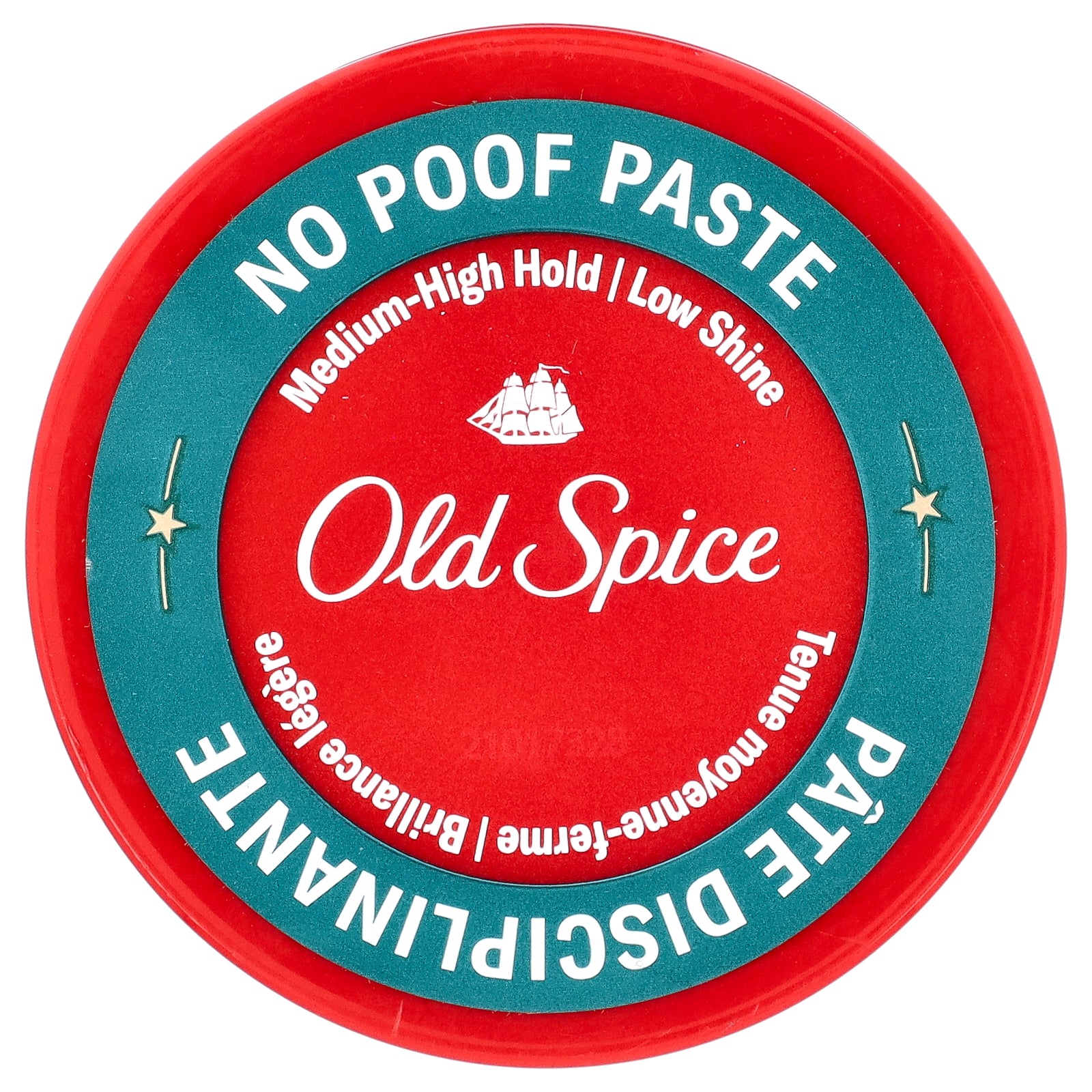 Old Spice, No Poof Paste, Medium-High Hold , 2.22 oz (63 g)