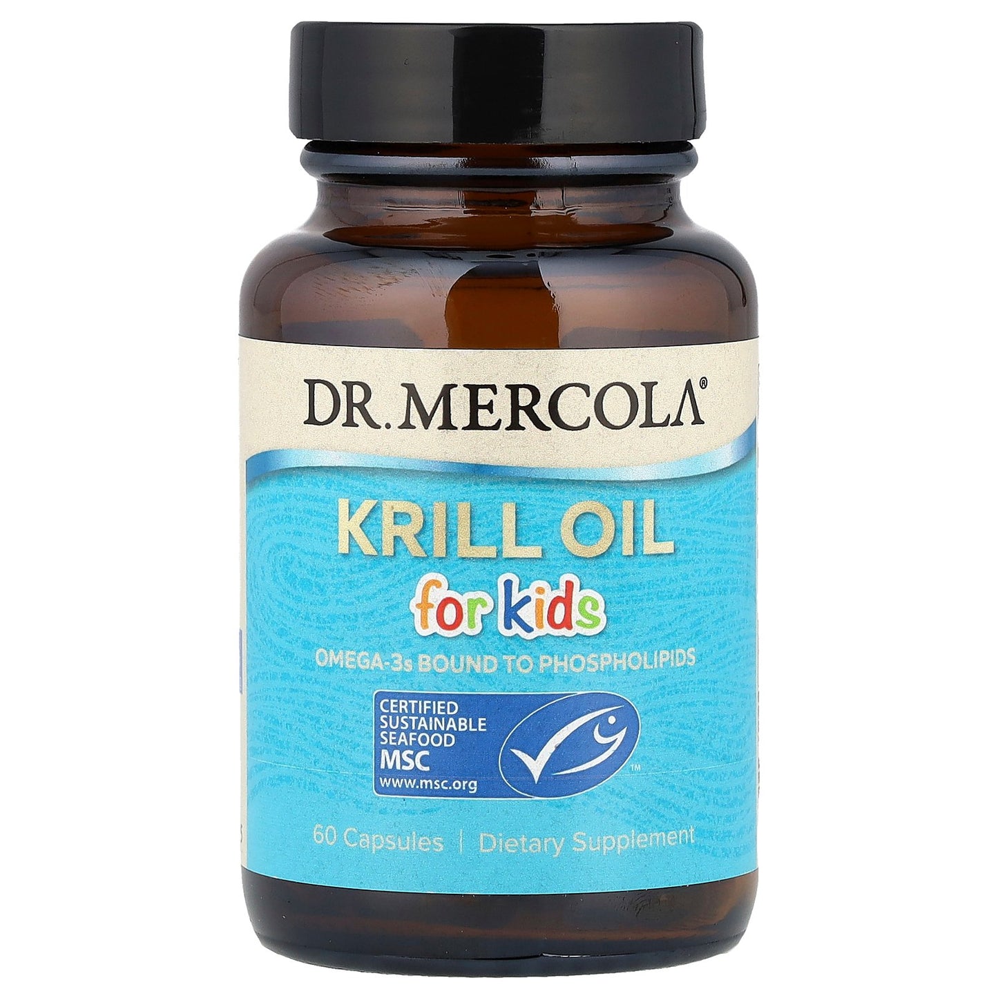 Dr. Mercola, Krill Oil for Kids, 60 Capsules